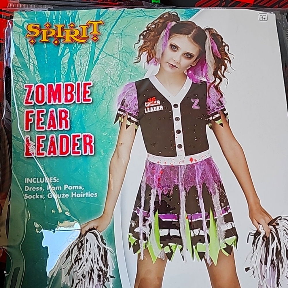 Zombie Fear Leader costume